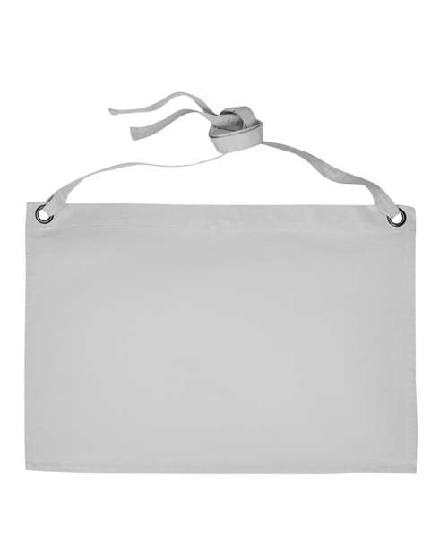 Calibre Heavy Cotton Canvas Waist Apron - Silver