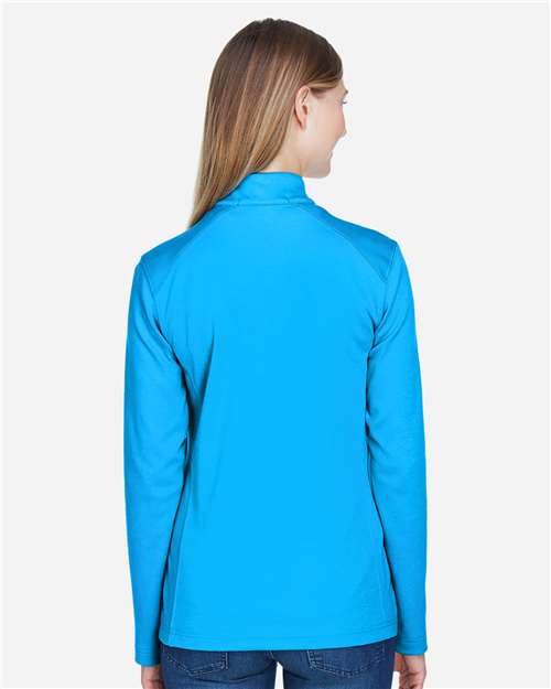 Women's DRYTEC20™ Performance Quarter-Zip Pullover - Ocean Blue/ Navy/ Ocean Blue