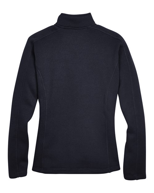 Women's Bristol Full-Zip Sweater Fleece Jacket - Black
