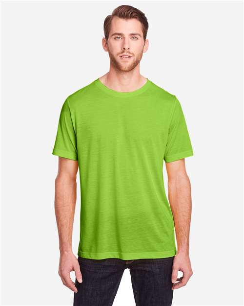 Unisex Fusion ChromaSoft™ Performance T-Shirt - Acid Green
