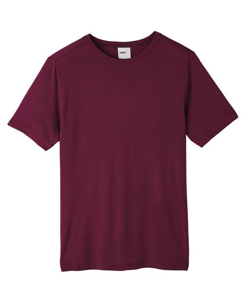 Unisex Fusion ChromaSoft™ Performance T-Shirt - Burgundy