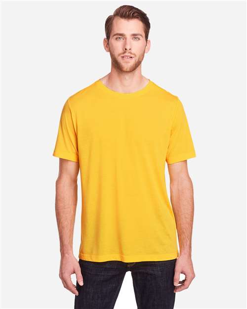 Unisex Fusion ChromaSoft™ Performance T-Shirt - Campus Gold