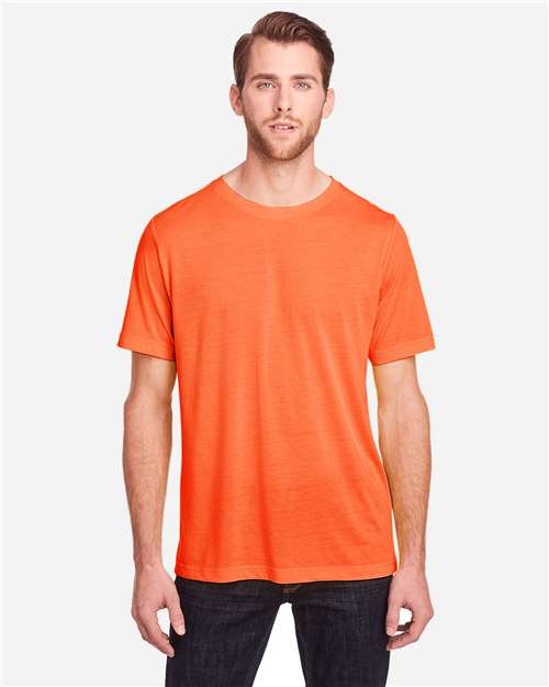 Unisex Fusion ChromaSoft™ Performance T-Shirt - Campus Orange