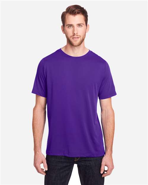 Unisex Fusion ChromaSoft™ Performance T-Shirt - Campus Purple