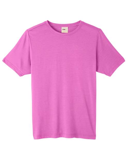 Unisex Fusion ChromaSoft™ Performance T-Shirt - Charity Pink