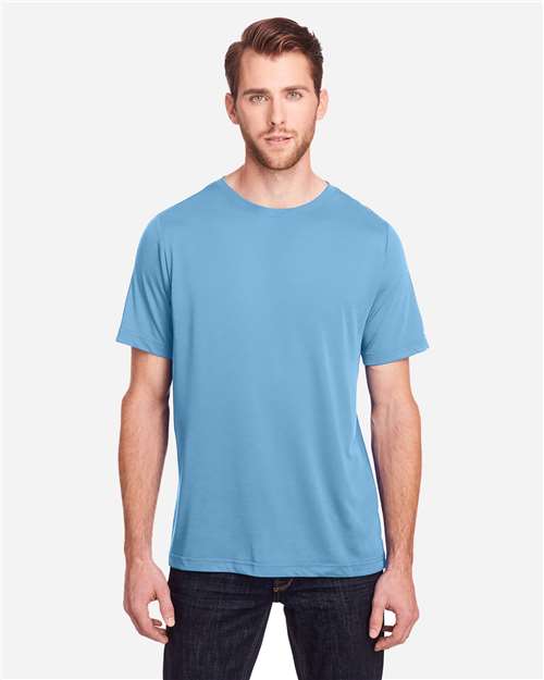 Unisex Fusion ChromaSoft™ Performance T-Shirt - Columbia Blue
