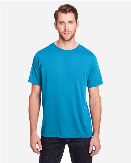 Unisex Fusion ChromaSoft™ Performance T-Shirt - Electric Blue