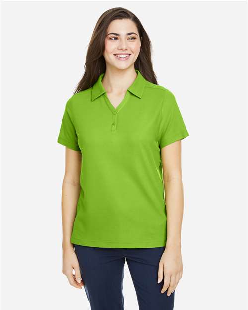 Women's Fusion ChromaSoft™ Pique Polo - Acid Green