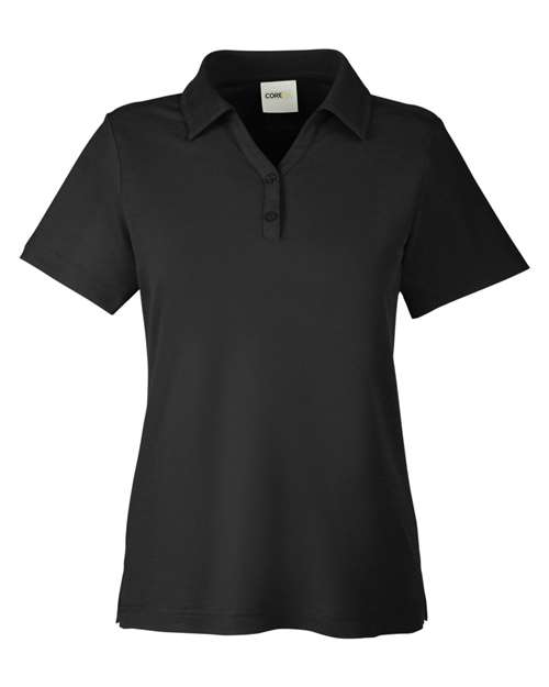 Women's Fusion ChromaSoft™ Pique Polo - Black