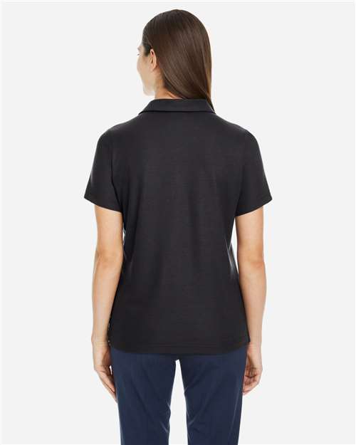 Women's Fusion ChromaSoft™ Pique Polo - Black