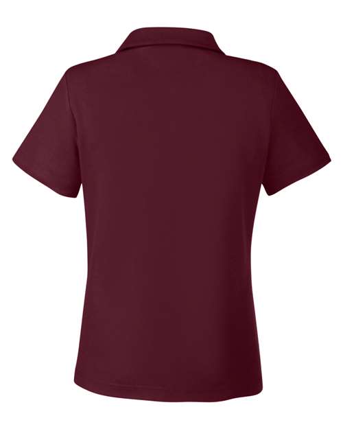 Women's Fusion ChromaSoft™ Pique Polo - Burgundy