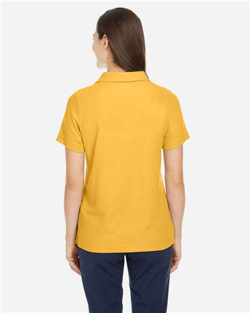 Women's Fusion ChromaSoft™ Pique Polo - Campus Gold