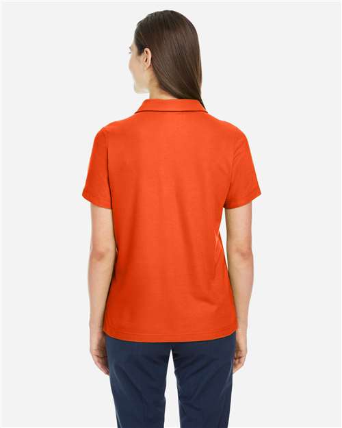 Women's Fusion ChromaSoft™ Pique Polo - Campus Orange