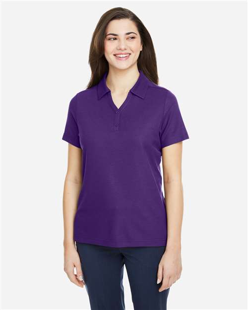 Women's Fusion ChromaSoft™ Pique Polo - Campus Purple