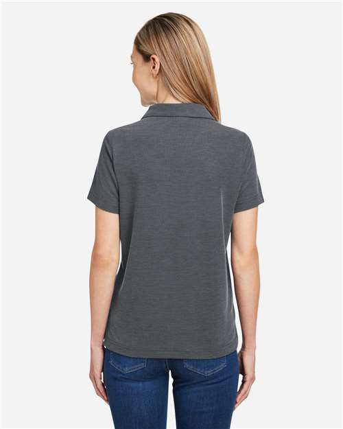 Women's Fusion ChromaSoft™ Pique Polo - Carbon Heather