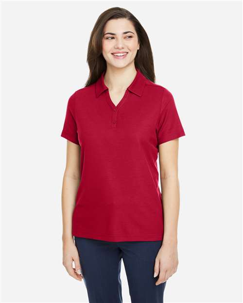 Women's Fusion ChromaSoft™ Pique Polo - Classic Red