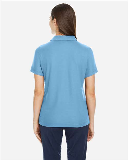 Women's Fusion ChromaSoft™ Pique Polo - Columbia Blue