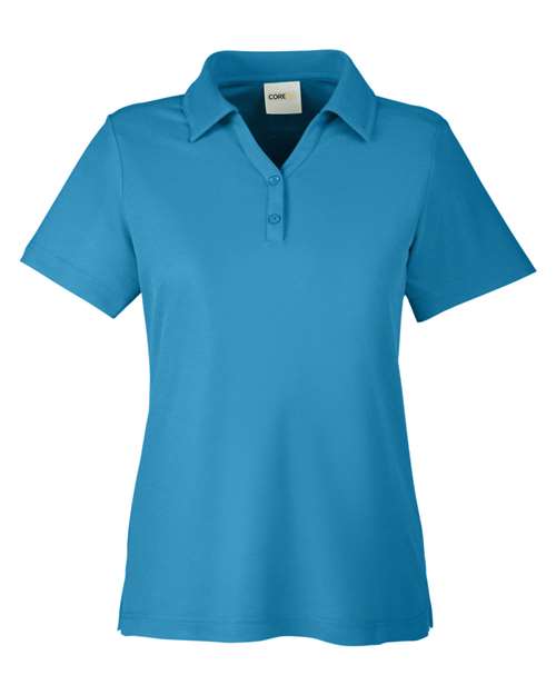 Women's Fusion ChromaSoft™ Pique Polo - Electric Blue