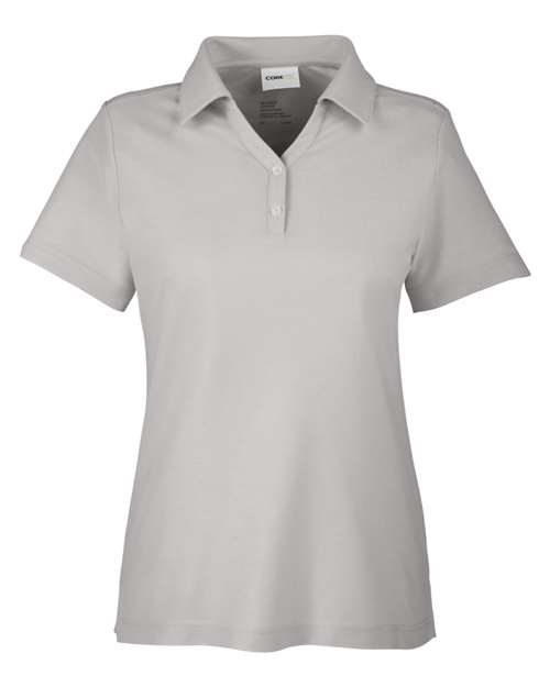 Women's Fusion ChromaSoft™ Pique Polo - Platinum