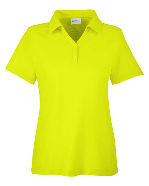 Women's Fusion ChromaSoft™ Pique Polo - Safety Yellow
