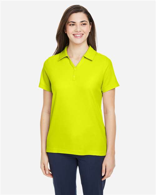 Women's Fusion ChromaSoft™ Pique Polo - Safety Yellow