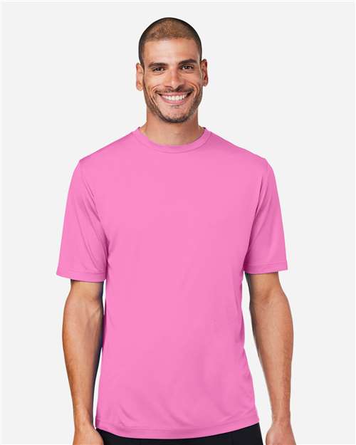 Unisex Capital Performance T-Shirt - Charity Pink