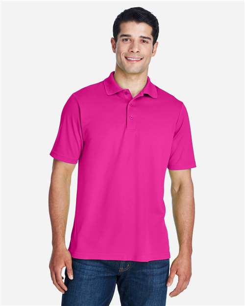 Men's Origin Performance Piqué Polo - Bright Magenta