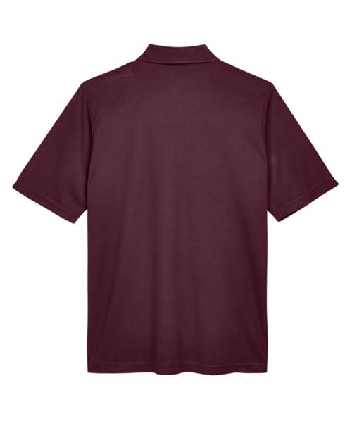 Men's Origin Performance Piqué Polo - Burgundy