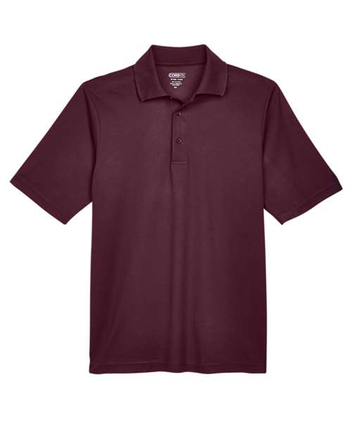 Men's Origin Performance Piqué Polo - Burgundy