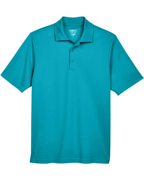 Men's Origin Performance Piqué Polo - Clear Teal