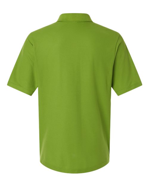Men's Resolve CVC Performance Pique Polo - Acid Green