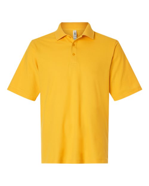 Men's Resolve CVC Performance Pique Polo - Campus Gold