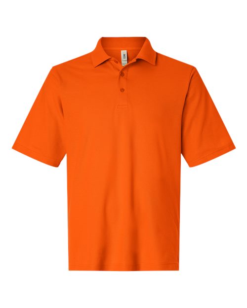 Men's Resolve CVC Performance Pique Polo - Campus Orange