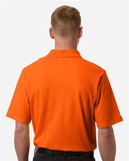 Men's Resolve CVC Performance Pique Polo - Campus Orange