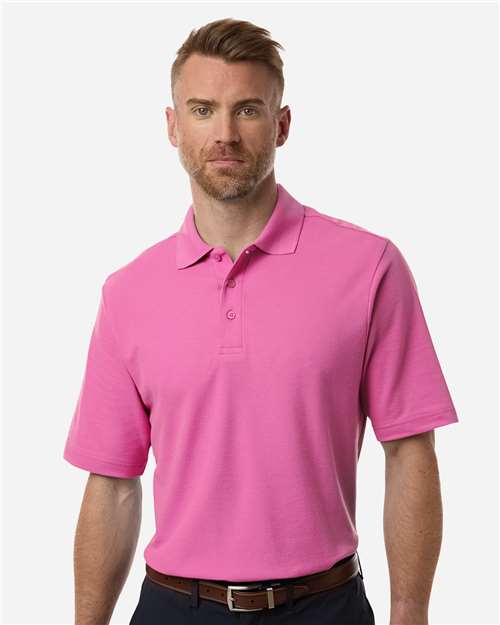 Men's Resolve CVC Performance Pique Polo - Charity Pink