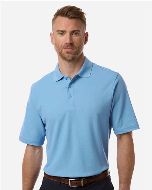 Men's Resolve CVC Performance Pique Polo - Columbia Blue