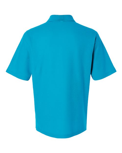 Men's Resolve CVC Performance Pique Polo - Electric Blue