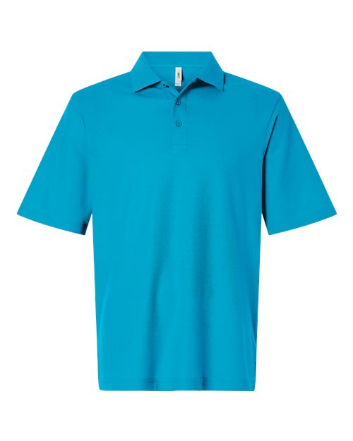 Men's Resolve CVC Performance Pique Polo - Electric Blue