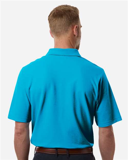 Men's Resolve CVC Performance Pique Polo - Electric Blue