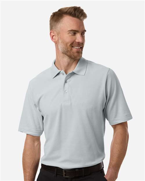 Men's Resolve CVC Performance Pique Polo - Platinum