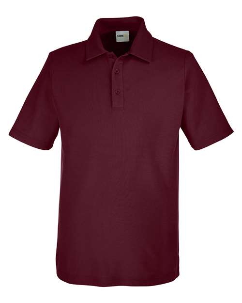 Men's Fusion ChromaSoft™ Pique Polo - Burgundy