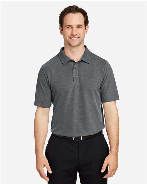 Men's Fusion ChromaSoft™ Pique Polo - Carbon Heather