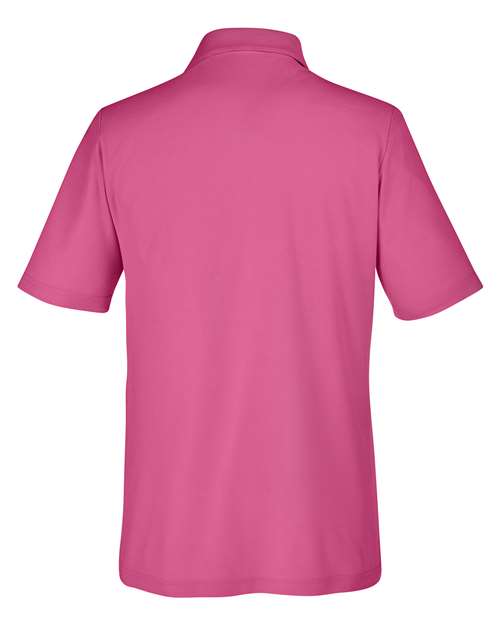 Men's Fusion ChromaSoft™ Pique Polo - Charity Pink