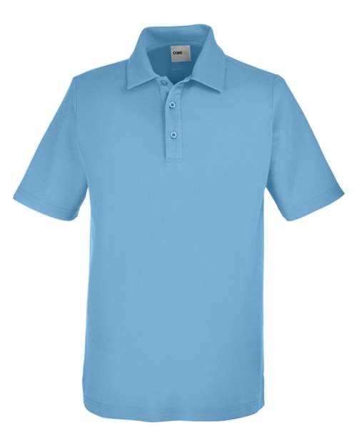Men's Fusion ChromaSoft™ Pique Polo - Columbia Blue