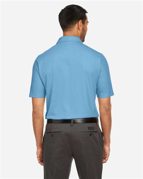 Men's Fusion ChromaSoft™ Pique Polo - Columbia Blue