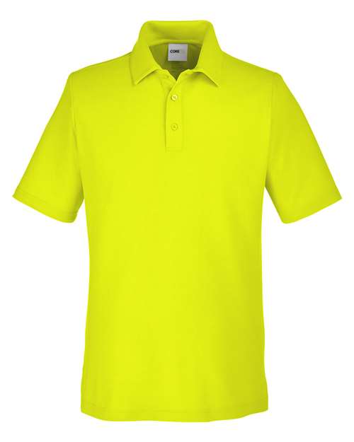 Men's Fusion ChromaSoft™ Pique Polo - Safety Yellow
