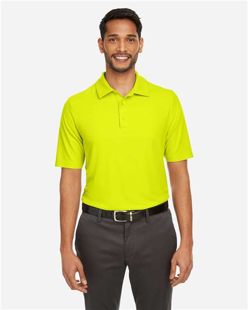 Men's Fusion ChromaSoft™ Pique Polo - Safety Yellow