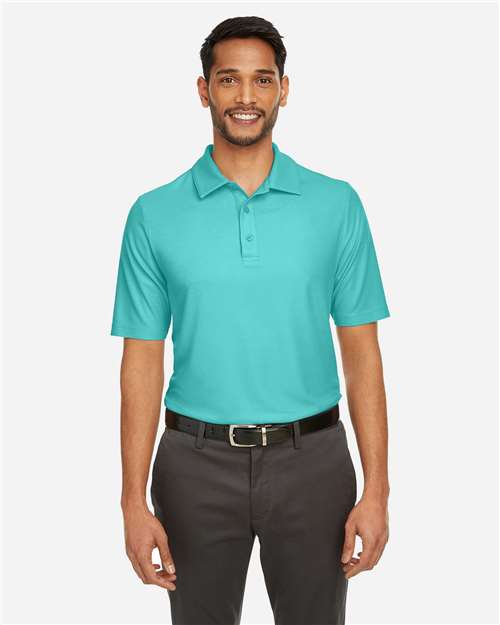 Men's Fusion ChromaSoft™ Pique Polo - Sea Glass