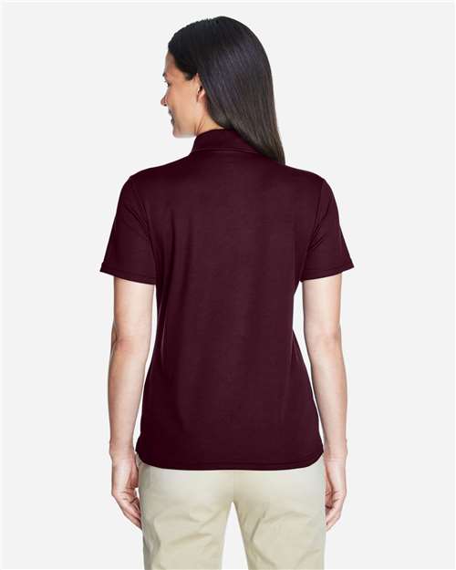 Women's Origin Performance Piqué Polo - Burgundy
