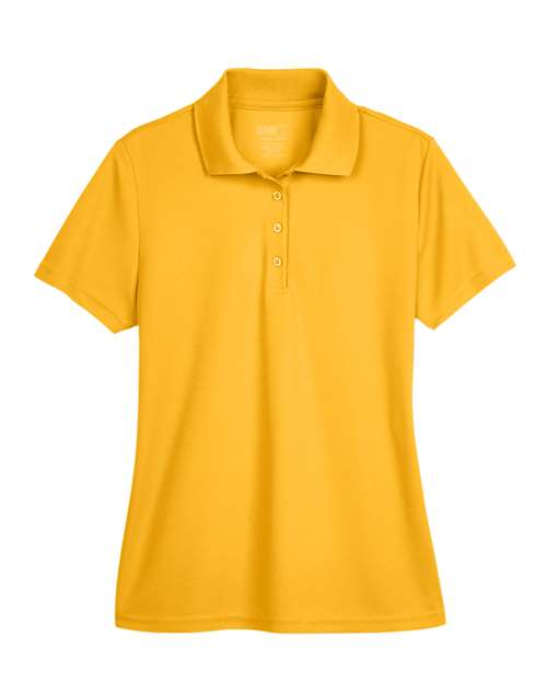 Women's Origin Performance Piqué Polo - Campus Gold